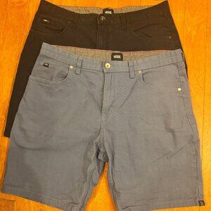 Vans Off The Wall Jean Shorts Bundle : Men 34